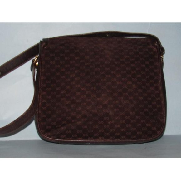 Gucci Brown Micro Guccissima Suede & Leather 1955 Horsebit Bag - Picture 12 of 12